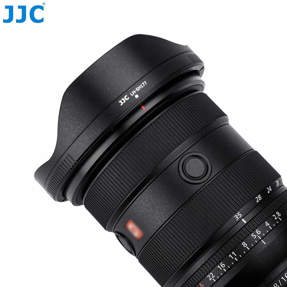 Objektyvo gaubtas - JJC LH SH177 Sony FE 16-35mm f/2.8 GM II matinė juoda