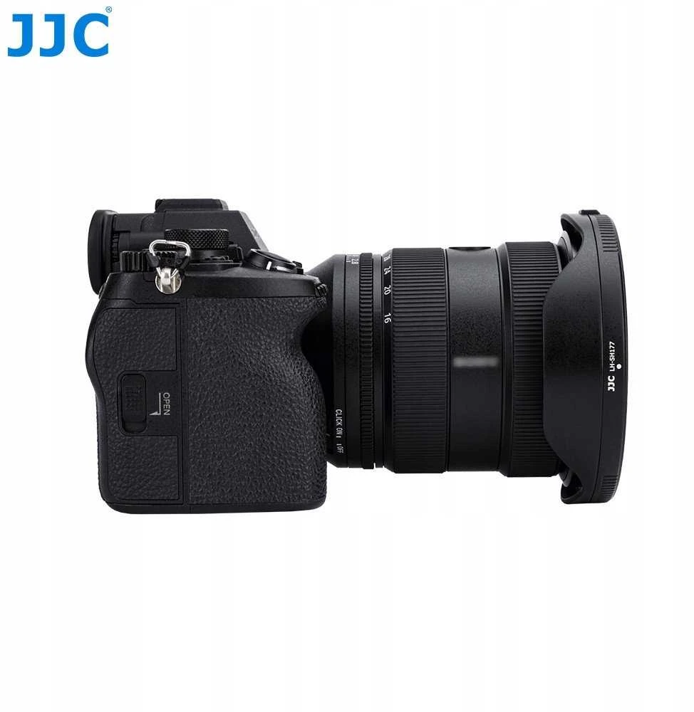 Objektyvo gaubtas - JJC LH SH177 Sony FE 16-35mm f/2.8 GM II matinė juoda