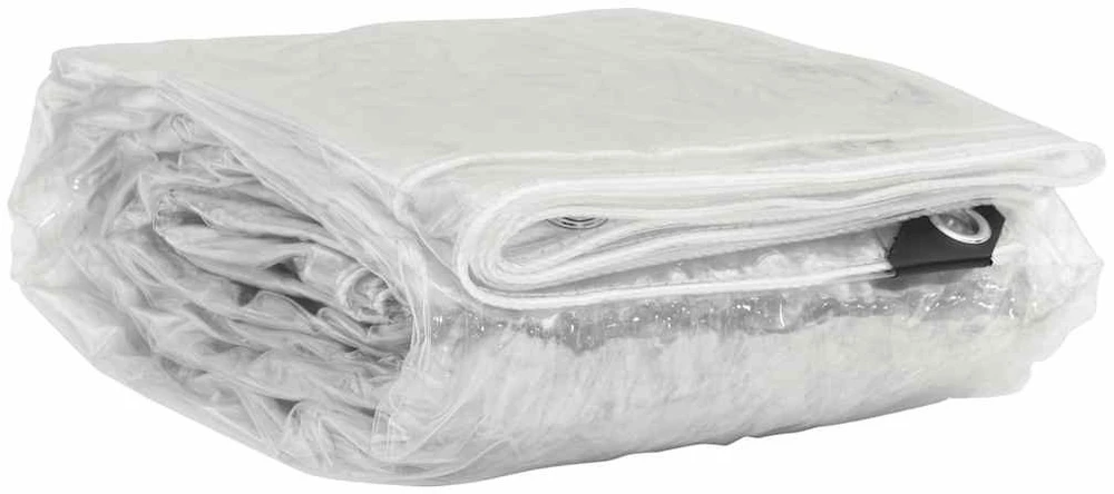 augalų dangtis su kilpomis 3x8 m PVC
