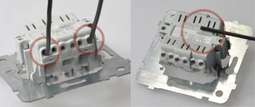 Ospel Cross jungtis Ospel As ŁP-19G/m/33 dviguba juoda metalinė