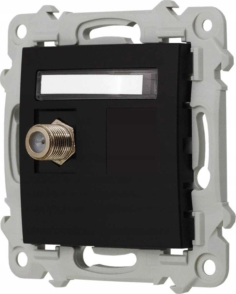 Ospel Lizdas antena Sapphire GPA-1ZF/m/33 Type F single metalic