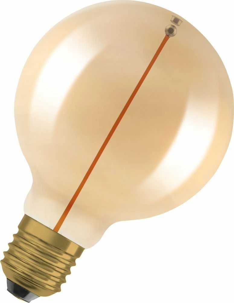 Osram 2,2W LED dekoratyvinė filamentinė lemputė, E27, aukso sp., 2700K