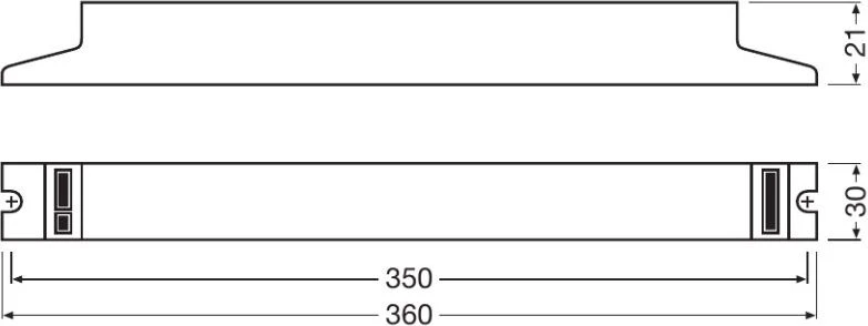 OSRAM Forkobling elektronisk 2x49W, 220-240V, QTP 5 kort version