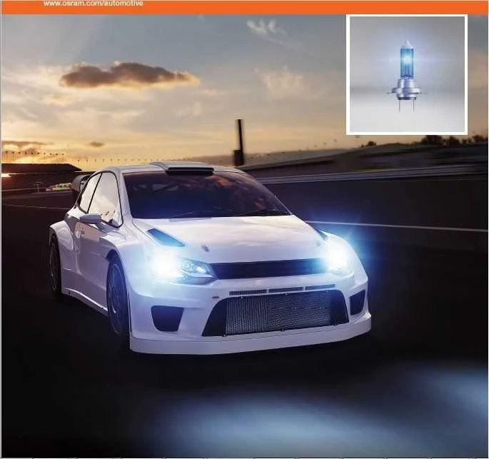 Automobilinės lemputės Osram Cool Mėlyna Boost H4, 100/90W, 2 vnt.