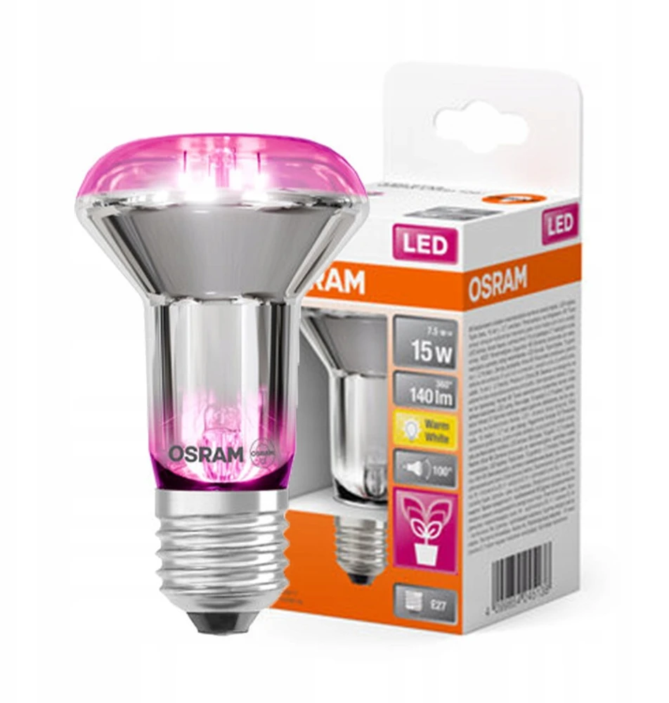 Osram Lemp LED augalams 1300K E27 7.5W 140lm