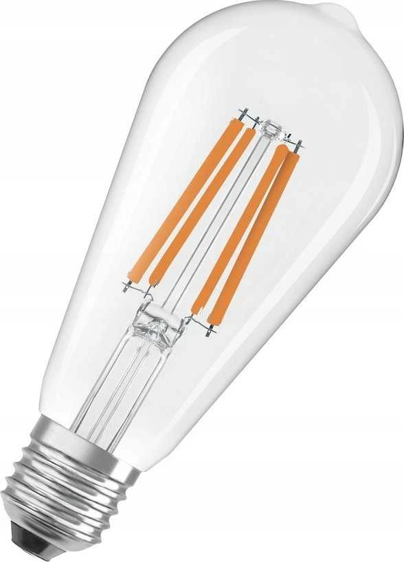 Osram LED LEMPUTĖ, ST64, E27, 4W, 830, 840LM, FILAMENTINĖ, ULTRA