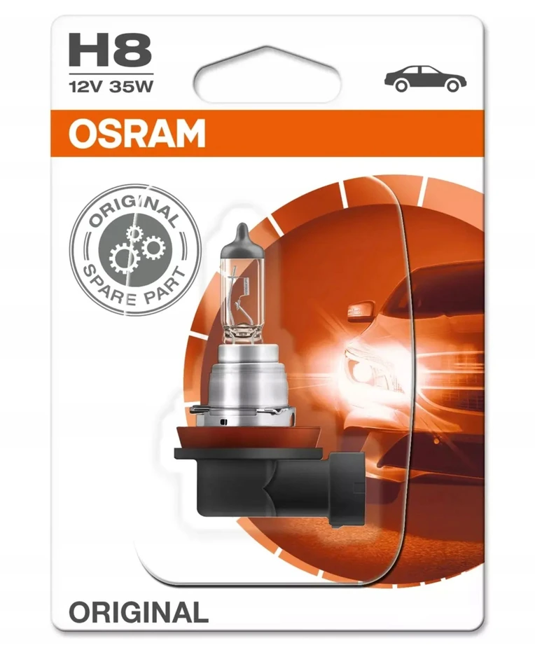 OSRAM Automobilinė lemputė H8 35W 12V PGJ19-1 1vnt