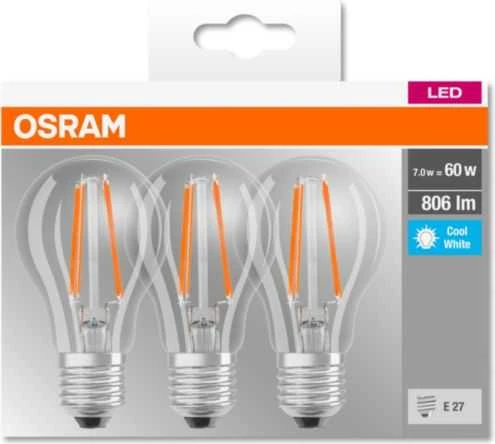 Osram Classic A, 7W, E27, 806lm