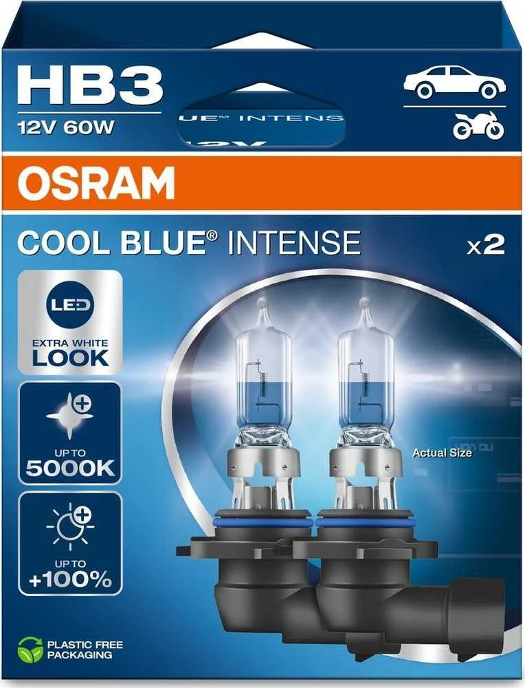 Osram Cool Mėlyna Intense NextGen HB3 EPACK