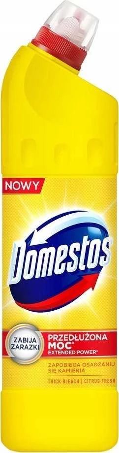 Koncentruotas dezinfekuojantis valiklis Domestos, citrinų kvapo, 750ml