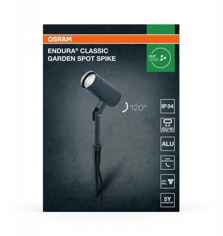 Osram Įsmeigiamas šviestuvas ENDURA, GU10, tamsiai pilkas, IP54