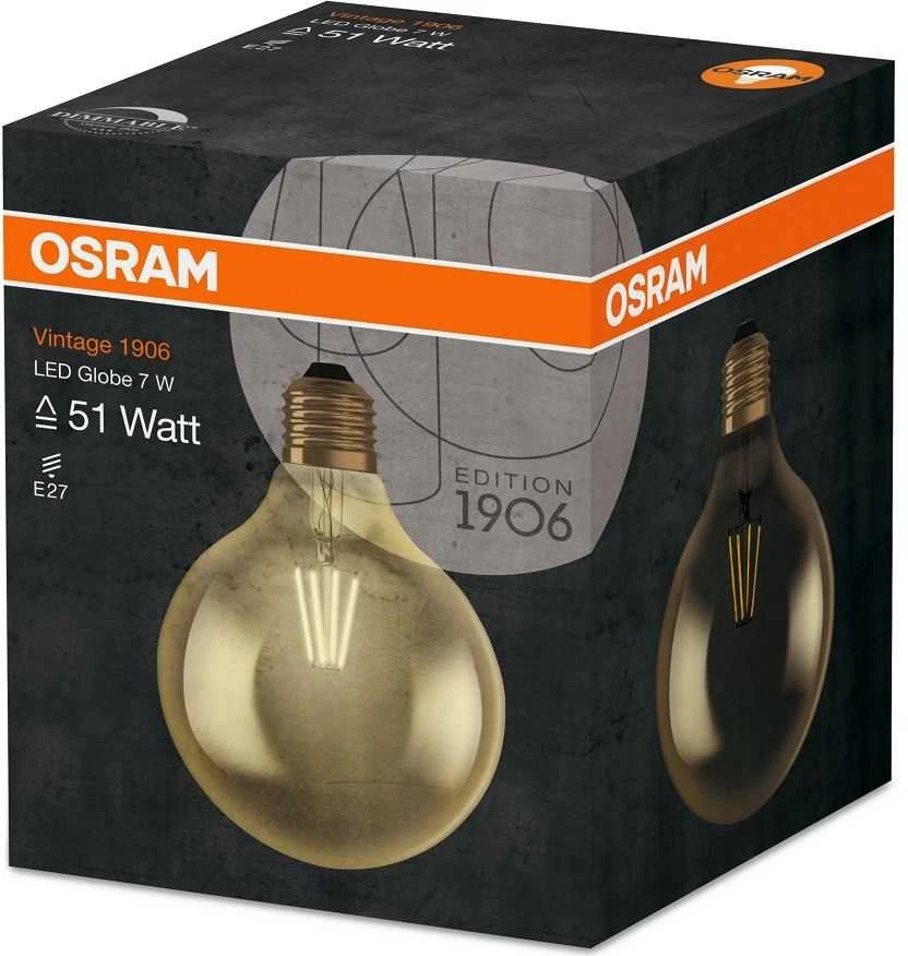 Candellux LED lemputė Vintage 1906© LED 55 7 W/2500K E27