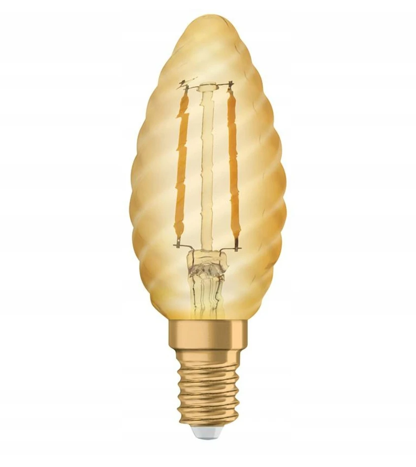 Osram 1,5W LED lemputė VINTAGE 1906, E14, aukso sp., 2400K