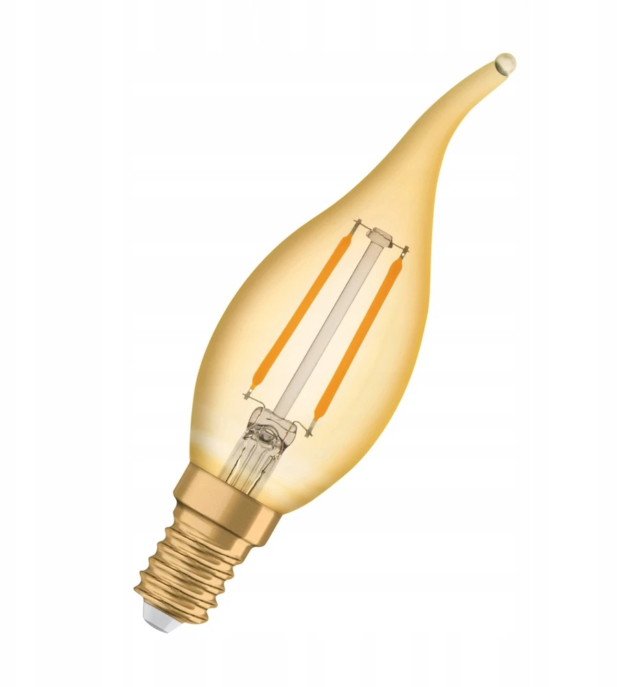 Osram 2,5W LED lemputė VINTAGE 1906, E14, aukso sp., 2400K