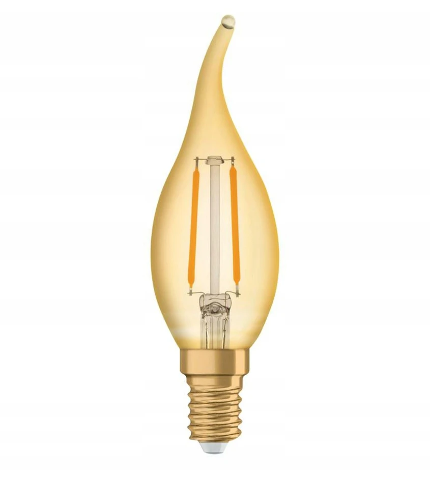 Osram 2,5W LED lemputė VINTAGE 1906, E14, aukso sp., 2400K