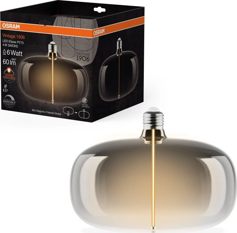 Osram LED LEMPUTĖ E27 215 4W 1800K 230V DIM
