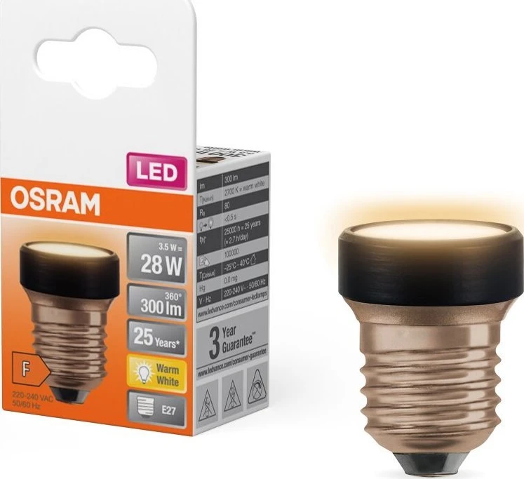 Osram LED LEMPUTĖ E27 28 3.5W 2700K 230V FR PLOK