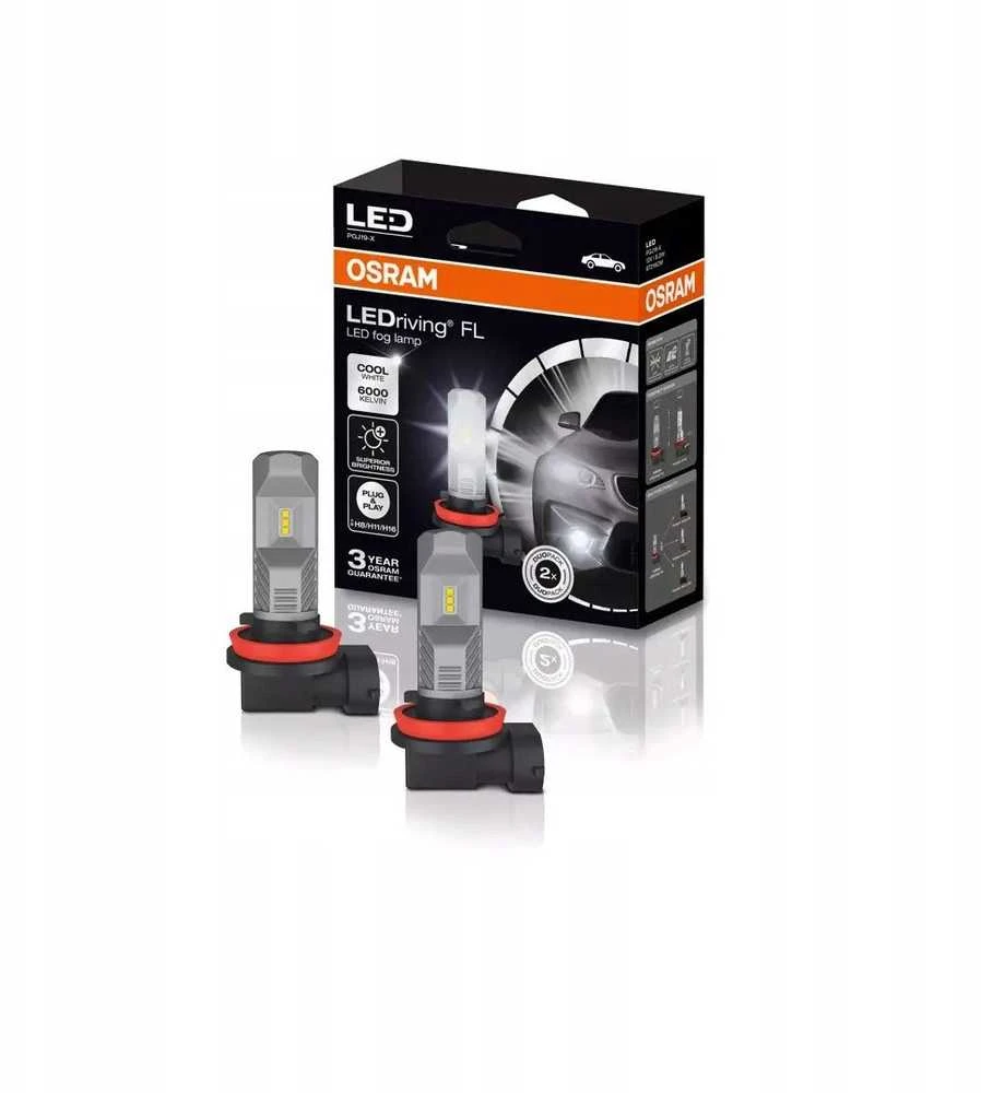Osram Led FL H8/H11/H16 EPACK