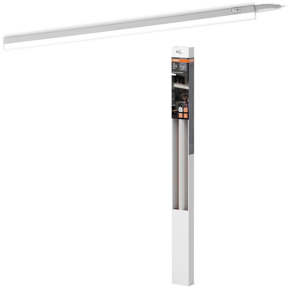 Pakabinamas šviestuvas Osram Ledvance Tvirtinamasis šviestuvas BATTEN 8W/840 LED 0.6M+JUNG