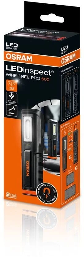 OSRAM WIRE-FREE PRO 600, Belaidė lempa