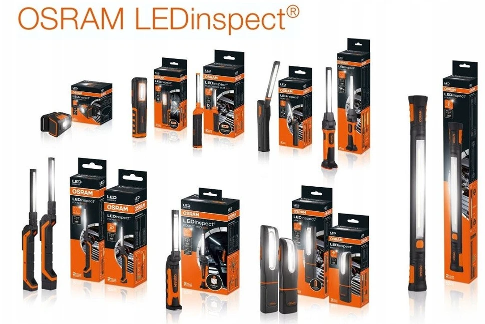 OSRAM LEDINSPECT SLIM MAX 1000, Rankinė lempa