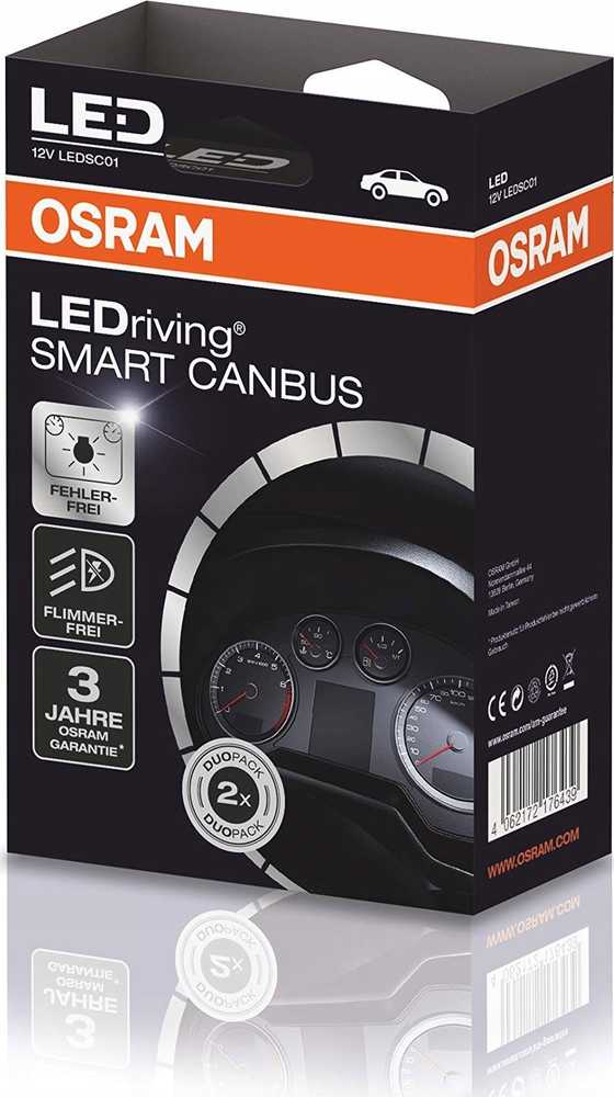 Osram LEDriving išmanusis Canbus - LEDSC01 - H7 - 2 vnt.