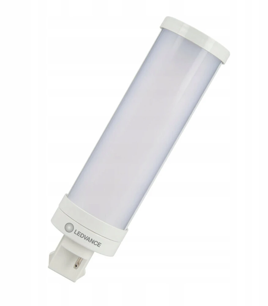 Osram 6W LED lemputė DULUX, GX24d-1, baltos matinės sp., 3000K