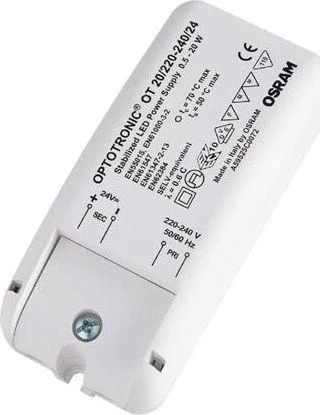 Osram įtampos tiekimas 24V OT 20 / 200... 240 / 24 - 4050300618111