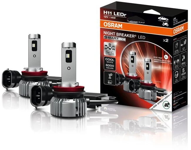 Osram Osram Night Breaker LED Smart H11 ECE godkendt - Sæt