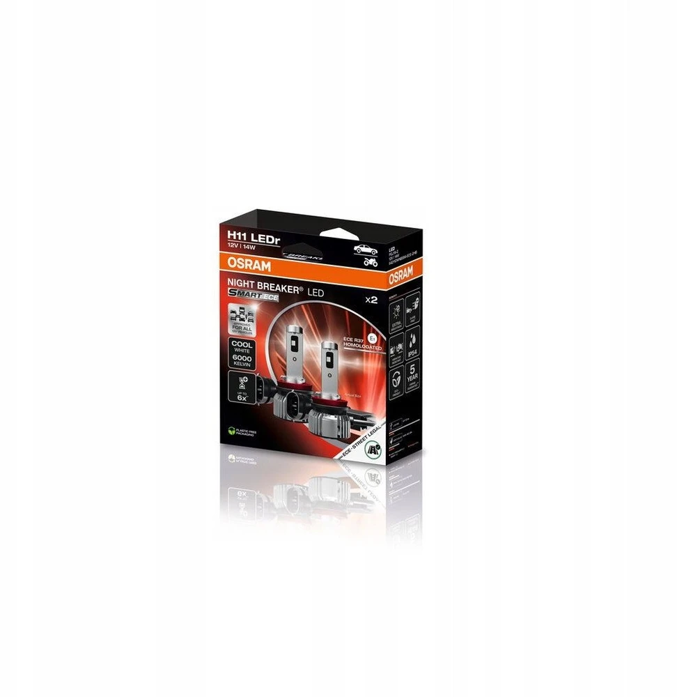 Osram Osram Night Breaker LED Smart H11 ECE godkendt - Sæt