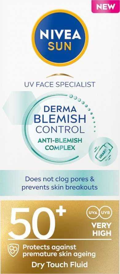 Nivea UV veido specialistė Derma Skin Clear Face Sun Care