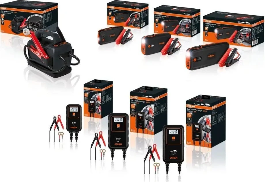OSRAM ACE akumuliatorius-užvedėjas ličio 16800mAh, min srovė 400A. max-2000A