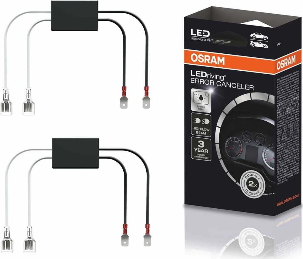 Osram Canbus LED klaidos šalinimo moduliai su pakuote