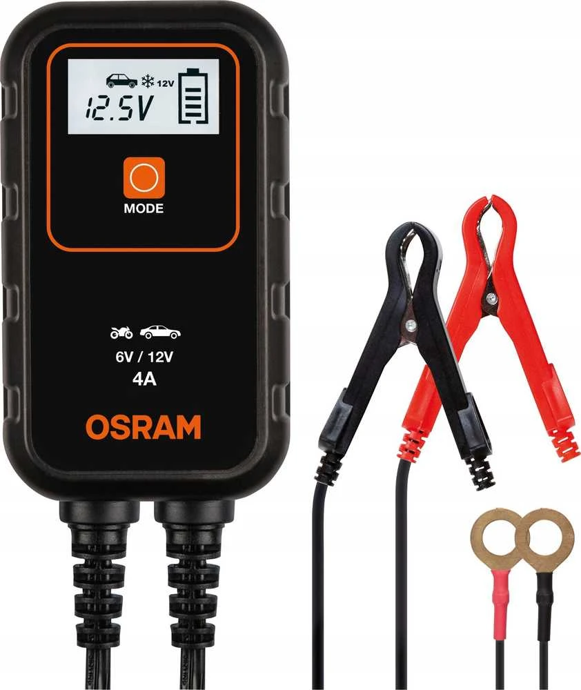 Akumuliatoriaus įkroviklis OSRAM 904, 6–12 V