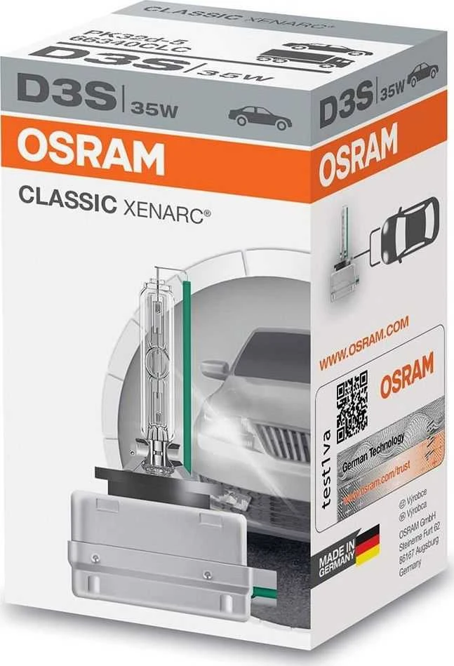 Lemputė OSRAM CLASSIC 35W 42V PK32d-5 Xenon D3S