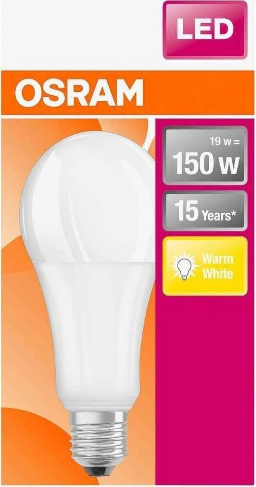 Osram Parathom Classic LED | E27 | 19 W | Šiltas Baltas
