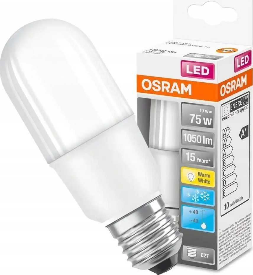 Osram Parathom Stick LED FR | E27 | 9W | Šiltas Baltas