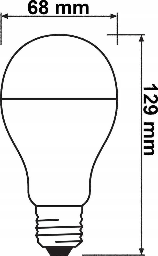 OSRAM VALUE E27 19W/827 CLA150W šiltas 2700k