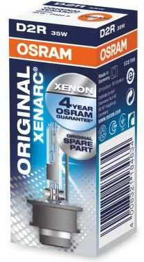 Osram Dujinio išlydžio žibintų lempos XENARC Original 35W P32d-3 D2R