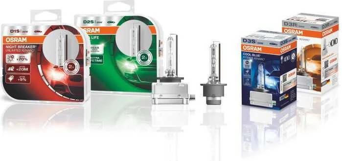 Osram Dujinio išlydžio žibintų lempos XENARC Original 35W P32d-3 D2R