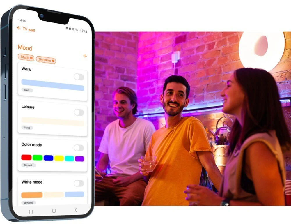 Osram SMART+ MATTER Filament Multicolor Classic A40 | E27 | 4.8 W | RGBW | Wi-Fi