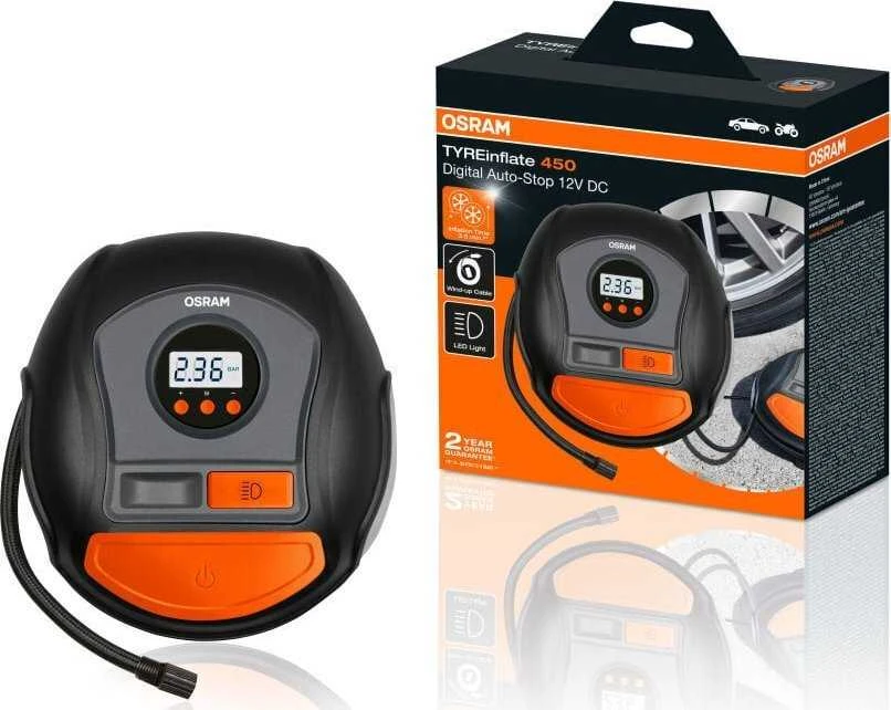 OSRAM Oro kompresorius skaitmeninis 5.5BAR 12V