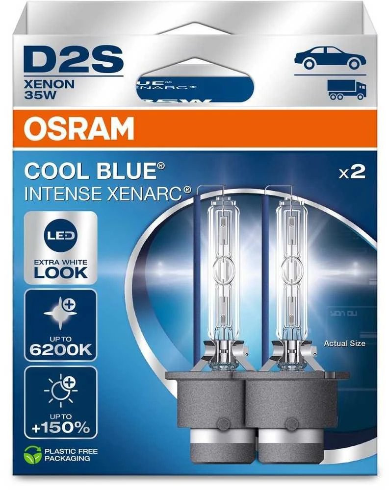 Osram D2S ksenoninės lemputės, pakuotė x2