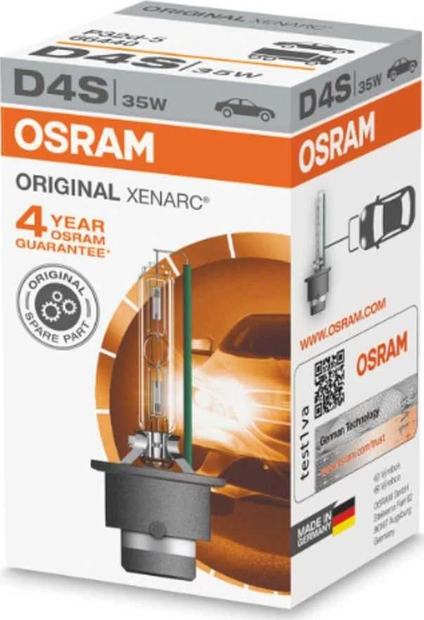 OSRAM Automobilinė lemputė XENON 35W P32D-5 D4S 1vnt