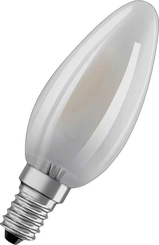 LED lempa Osram, B35, 4W, E14, 2700K, 470lm, matinė