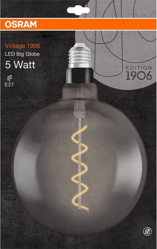 Osram LED lemputė Vintage 1906© LED 12 5 W/1800K E27