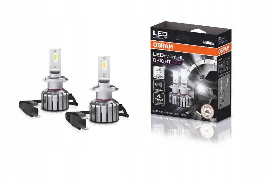 OSRAM LED Automobilinės lemputės H7 9W 12V PX26D 4X23, 2vnt