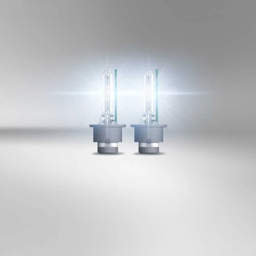Osram D4S ksenoninės lemputės, šviečiančios pora