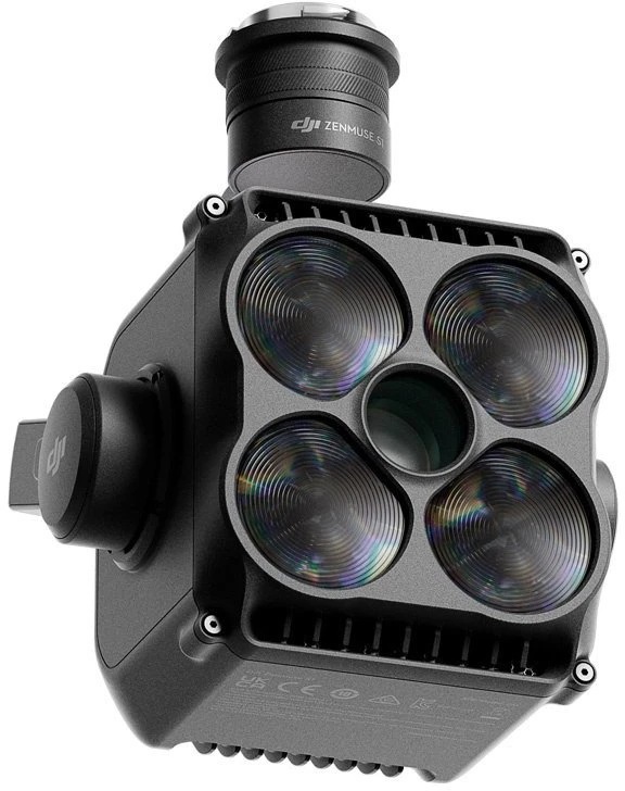 DJI Zenmuse S1 apšvietimas, skirtas Matrice 350 RTK