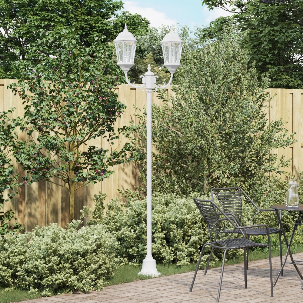 Sodo šviesa 68 x 20 x 235 cm Aliuminis ir stiklas